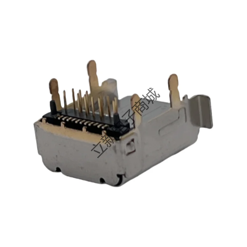 Tipo-C Vertical Patch Plug-in Board, interface de carregamento de alta velocidade, altura da prateleira, UT11113-134G6-7H, 10Pin, Novo estoque