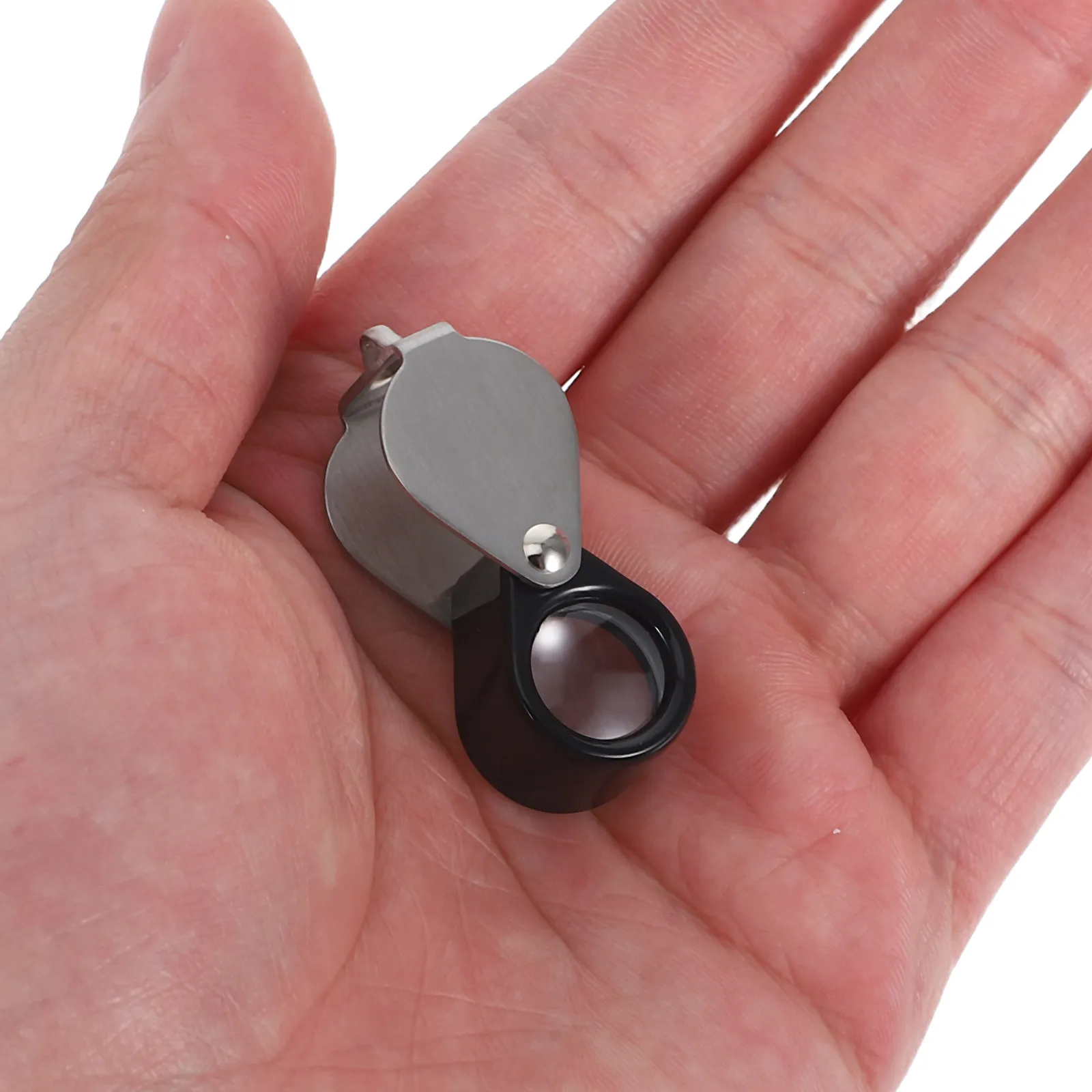 

Лупа 14X с подсветкой, складная, портативная, ручная, для ювелирных изделий, с прочной ударопрочной рамкой из нержавеющей стали, для монет