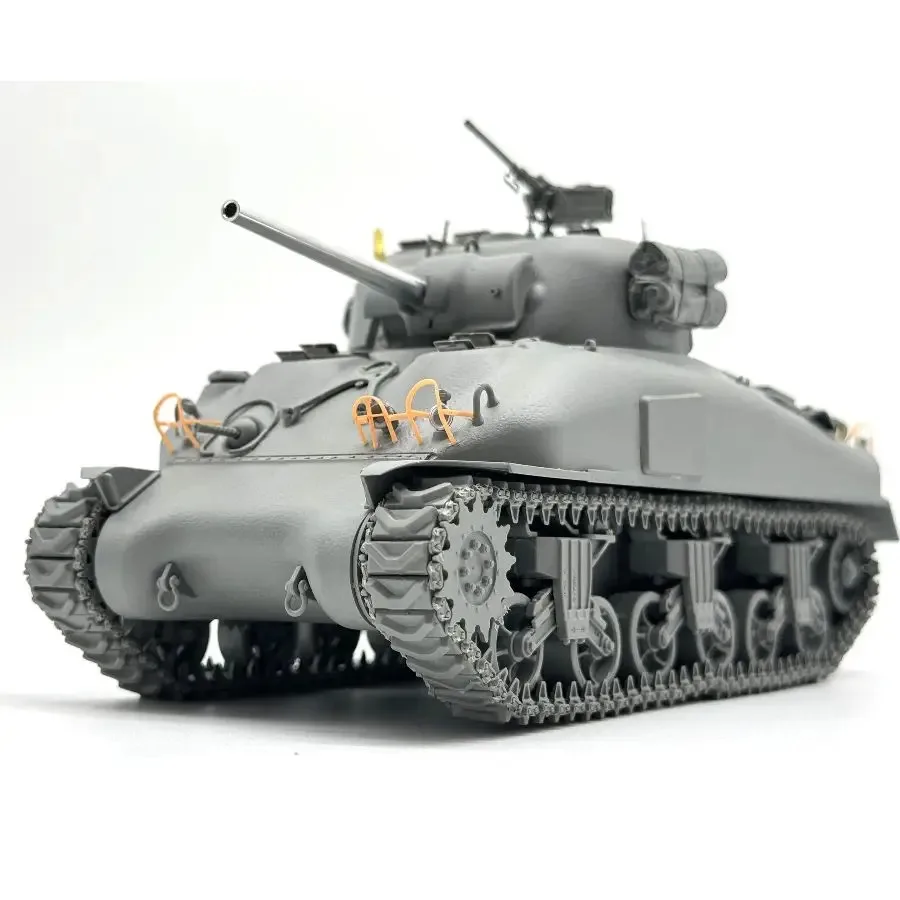 Kit de modelo de montagem de fronteira BT-056 escala 1/35 Sherman M4A1 tanque de tipo tardio personalizado colecionável brinquedo infantil presente de aniversário