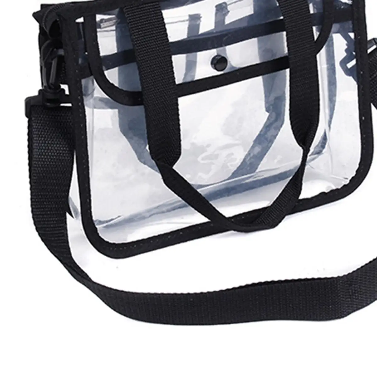 

Portable Toiletry Makeup Travel Shoulder Transparent Large Capacity EVA Cloth Cosmtic Pouch Tear Resistance