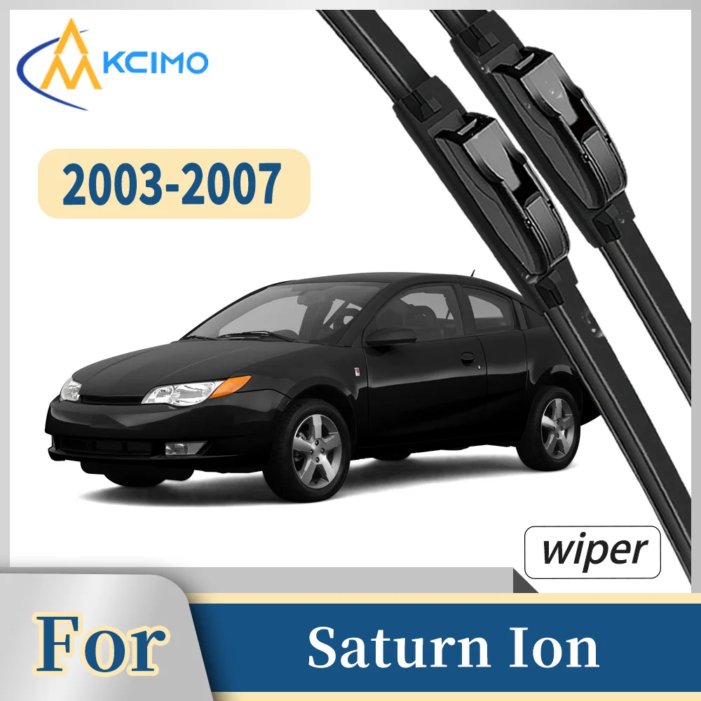 

Premium Rubber Front Windscreen Wiper Blades For Saturn Ion 2003-2007 Quiet Smooth Wiping Waterproof Windshield Kit 2Pcs