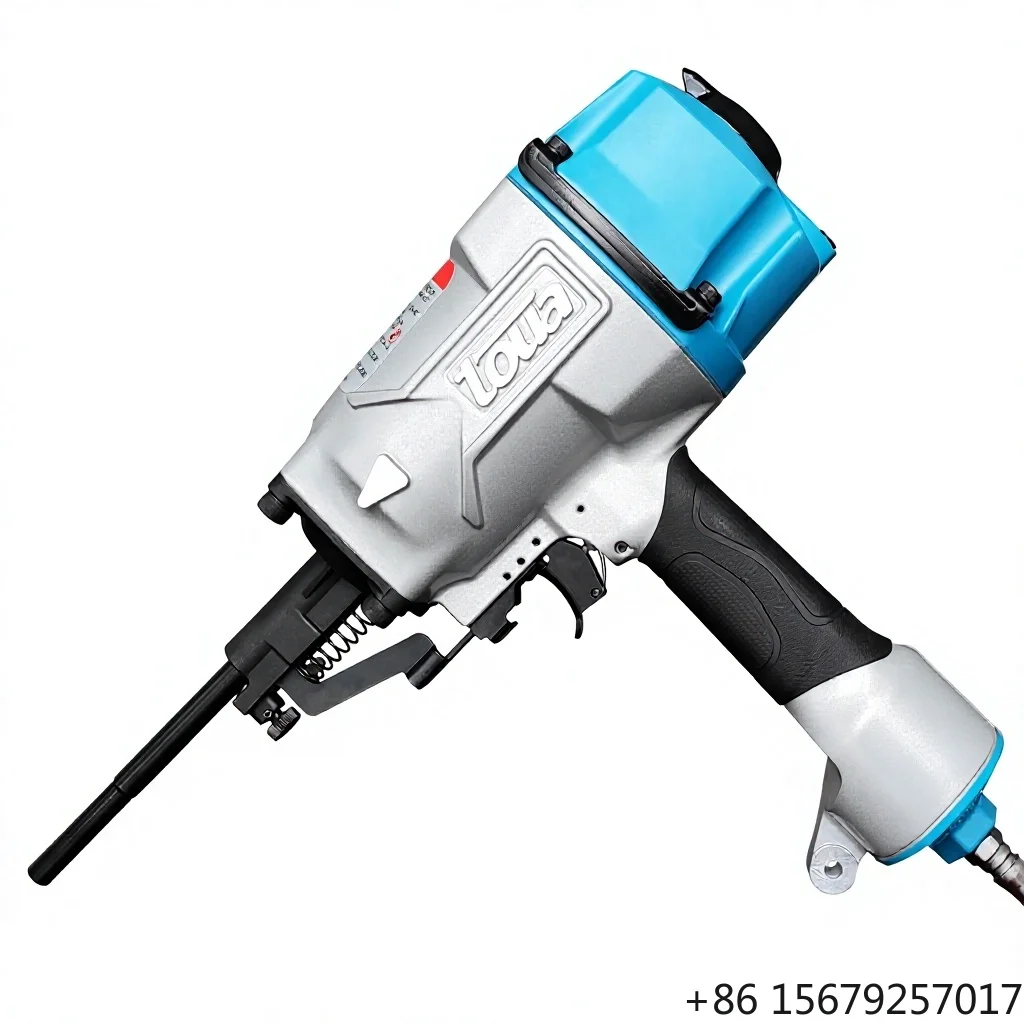 TOUA Air Insulation Nail Gun Thermal Nail BWQ120 Aluminum Body Front Exhaust OEM for Interior Finishing System