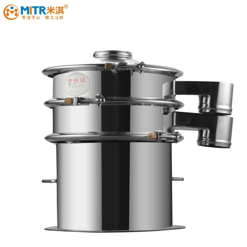 Five Layers Powder Sieving Machine Industrial Sifter Vibrating Sieve Shaker Vibro Sifter Machine