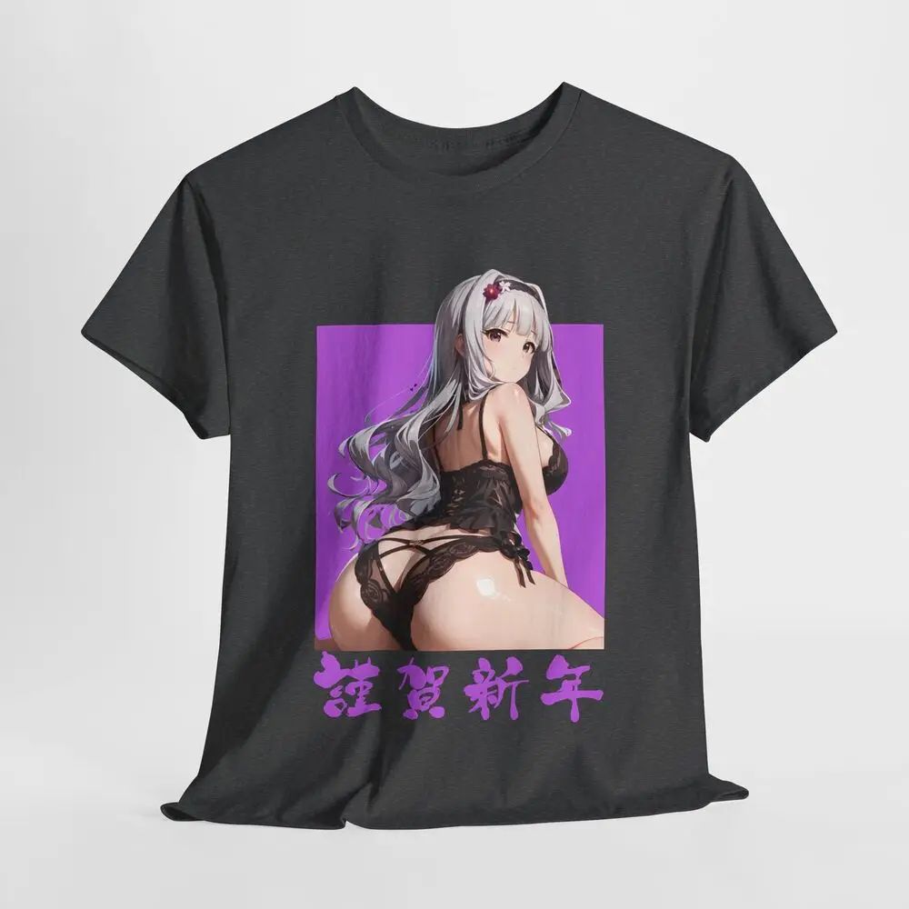 Hentai Anime Girl Tee Shirt, Manga Sexy Hentai Lover Gift, Adult Anime Tee