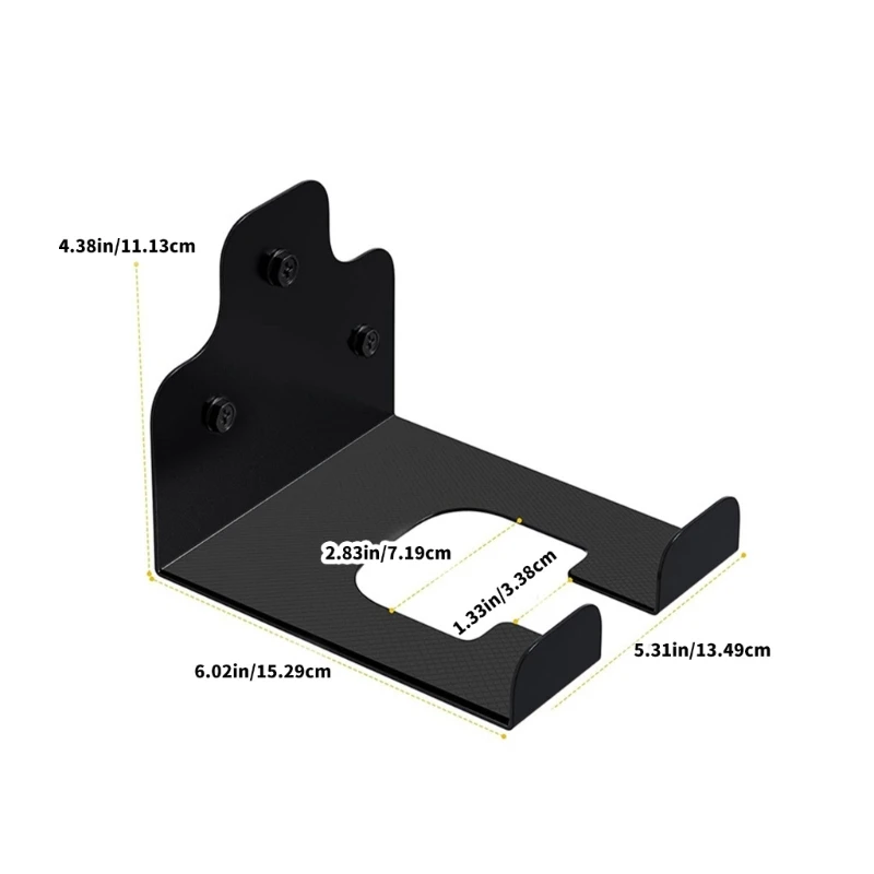 Versatility Wall Hanging Holder Trimmer Rack Garden Power Tool Hanger For Trimmer Whacker Easy Installation