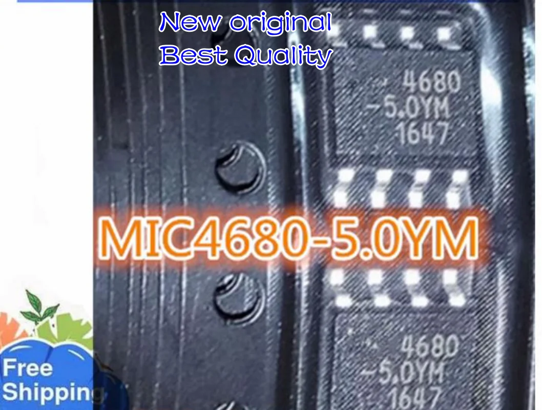 

10PCS/LOT MIC4680-5.0YM 4680-5.0YM MIC4680 SOP-8 Available in stock