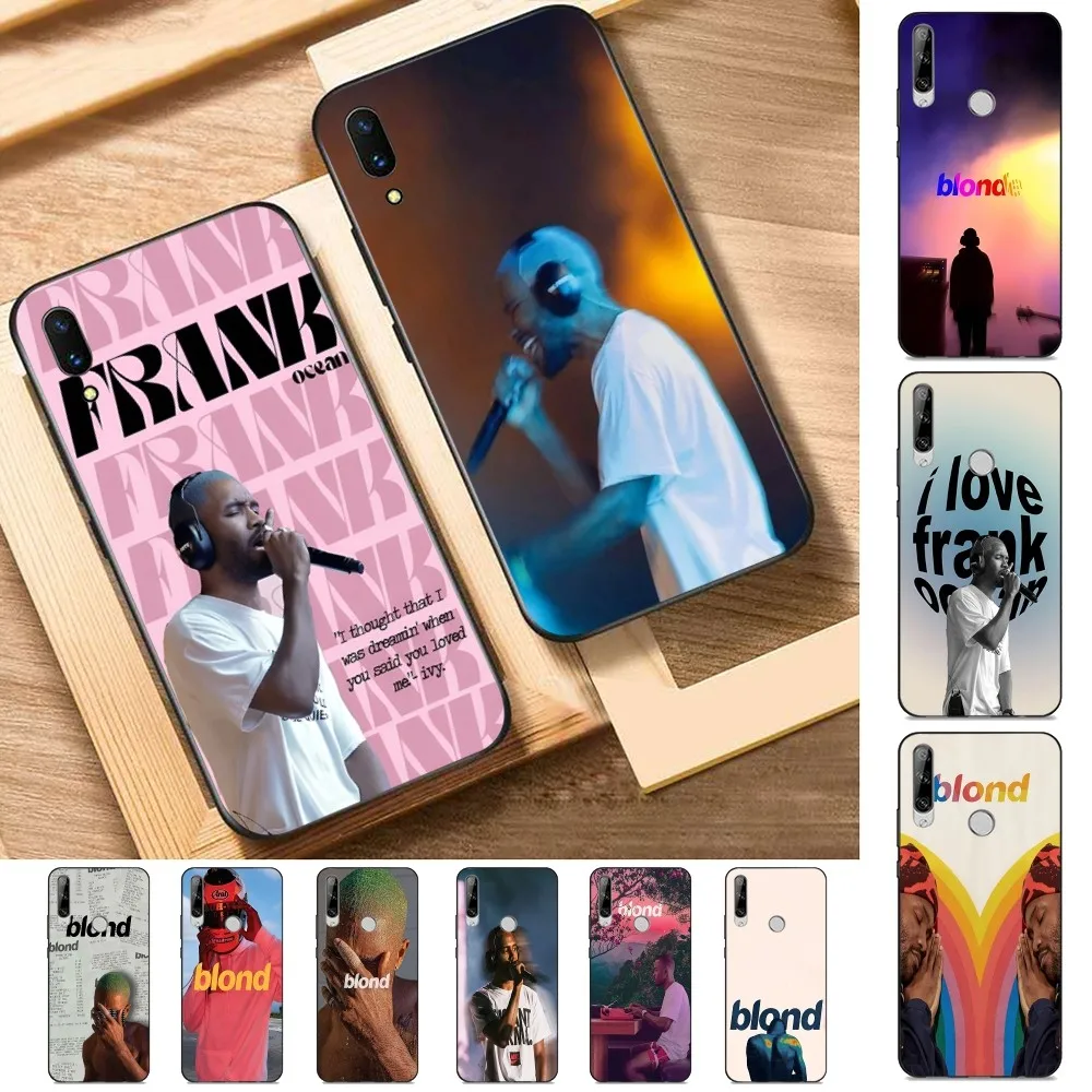 Singer F-Frank B-Blond O-Oceans Phone Case For Huawei Y9 6 7 5 Prime Enjoy 7s 7 8 Plus 7a 9e 9plus 8E Lite Psmart Shell