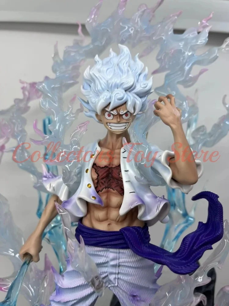 [Fabricado por jt] brinquedos de anime de uma peça skypainting nika luffy anime periférico gk figura estátua modelo colocamentos menino presente de natal