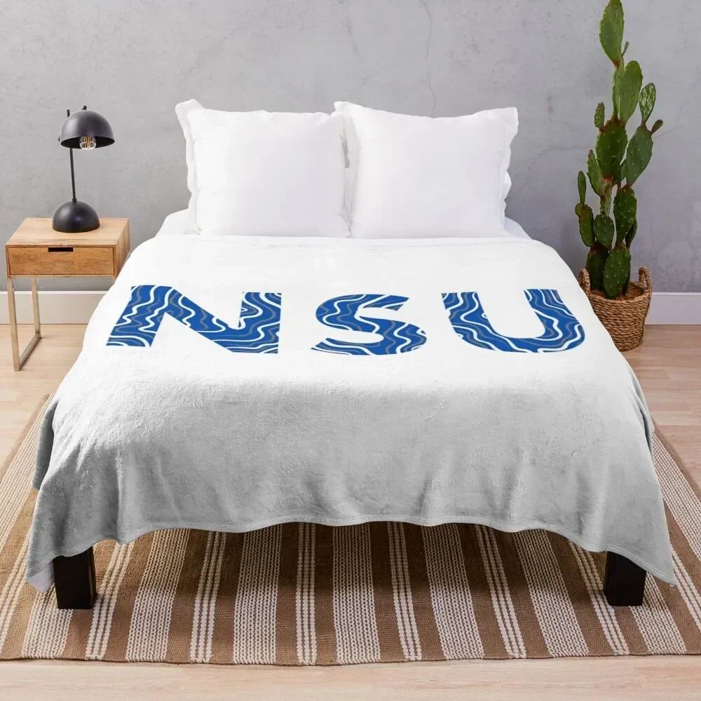 

Copy of NSU Nova Southeastern University Throw Blanket Outdoor Soft Blanket for Picnic Beach Camping