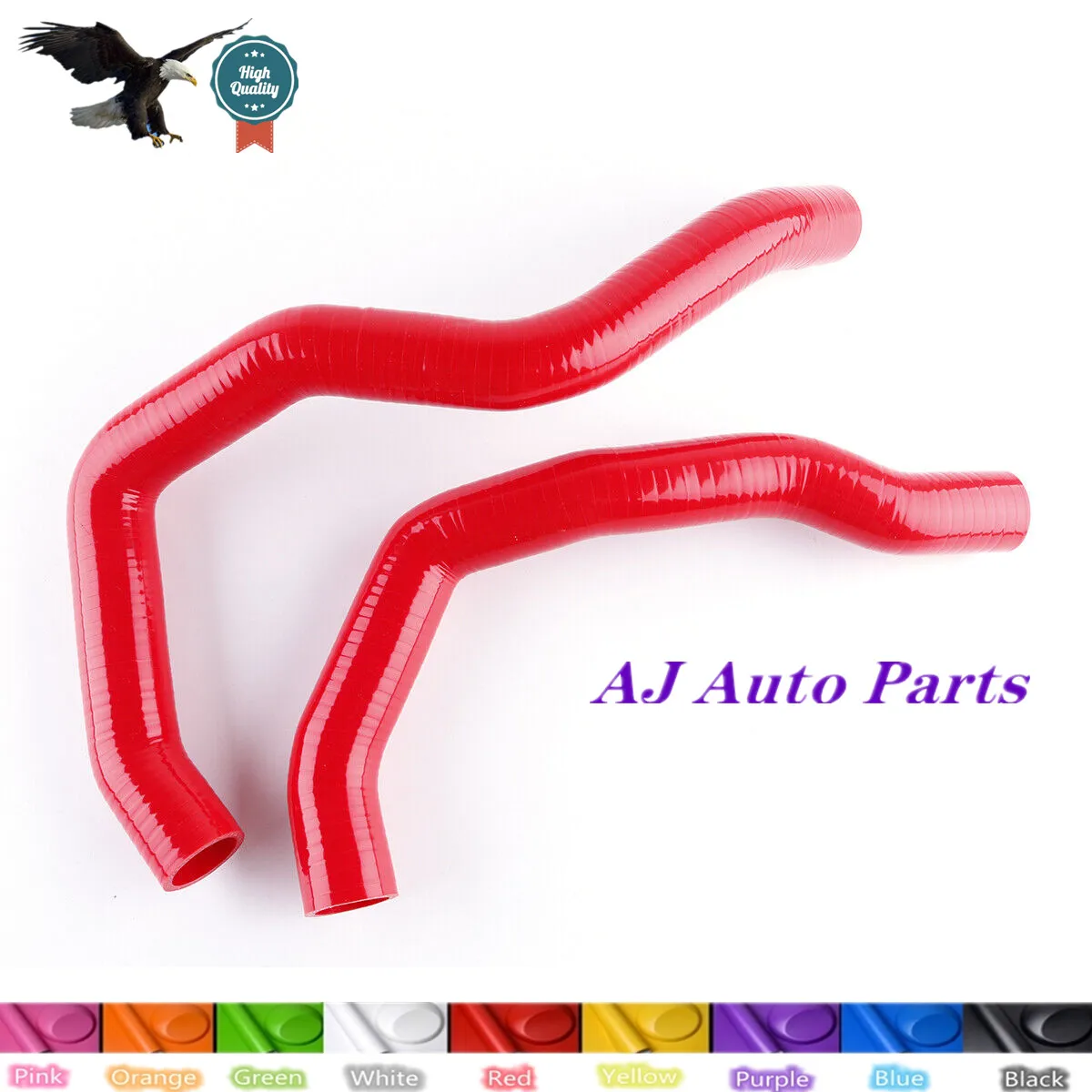 For NISSAN 240SX S13 KA24DE 1989 1990 1991 1992 1993 1994 Silicone Rubber Tube Radiator Hose （ 3-PLY Hose ）