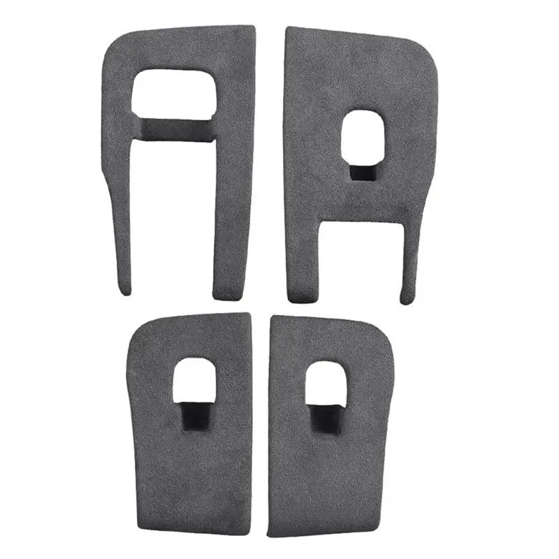

Well For Tesla2024 Model3 Highland Car Window Lifting Button Panel Suede Suede Trim Frame Sticker Auto Interior Replacement Acce