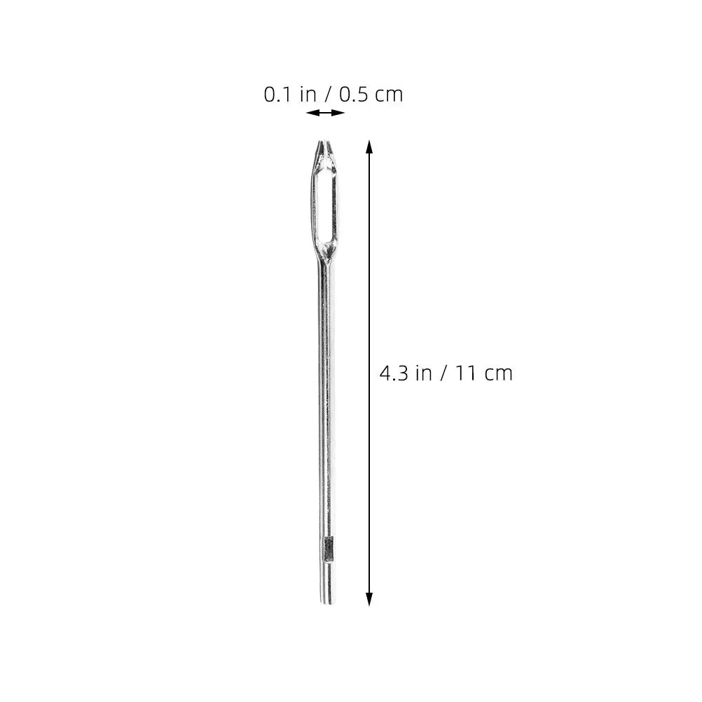 8pcs Plug Needles With Reamer Patch Kit For Automotive Tools Car Tire Repair Tool Set, Tire Repair Plug, Split Eye Needles For