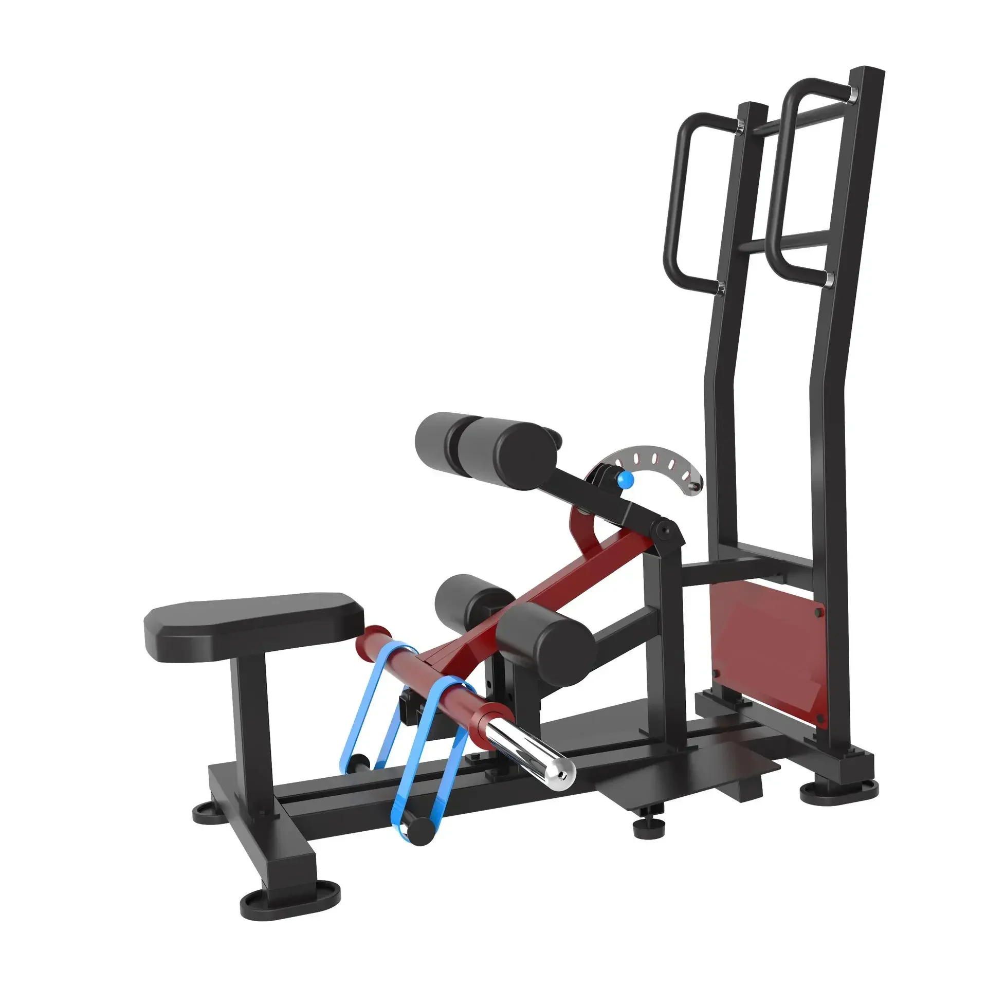 

High Quality Gym Dedicated Standing Hip Thrust Machine Fitness Equipment Hanging Plate Hip Trainer Standing Squat Hip Pusher