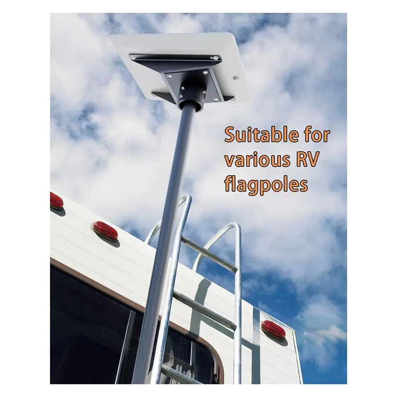 محول أنبوب مسطح عالي الأداء من Apr.Star Link، معدني أسود لمجموعة Internet Star Link #6