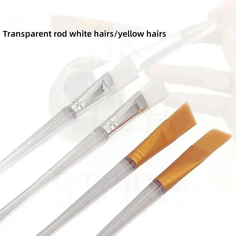 Mini cepillo de silicona para máscara, herramienta de fabricación de crema Facial para maquillaje, suministros de mezcla de viaje portátiles, herramientas cosméticas de maquillaje