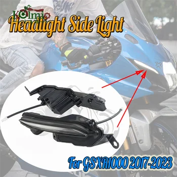 Phare avant LED antibrouillard pour GSXR1000 GSXR 2017 – 2023, feu latéral décoratif, GSX-R1000 L7 L8 L9 L20 K17 2022 2021 2018