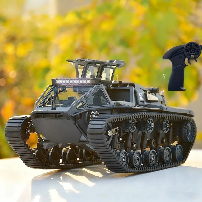 All-Terrain Crawler Off-Road RC Tank High-Horsepower Armored Remote Control Professional Full-Scale High-Speed Drift Gifts Toy