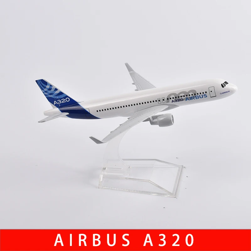 JASON TUTU 1/400 Scale Diecast Metal Original Model A320 A380 B787 B747 Aircraft Model 16CM Miniature Authentic Collectible Gift