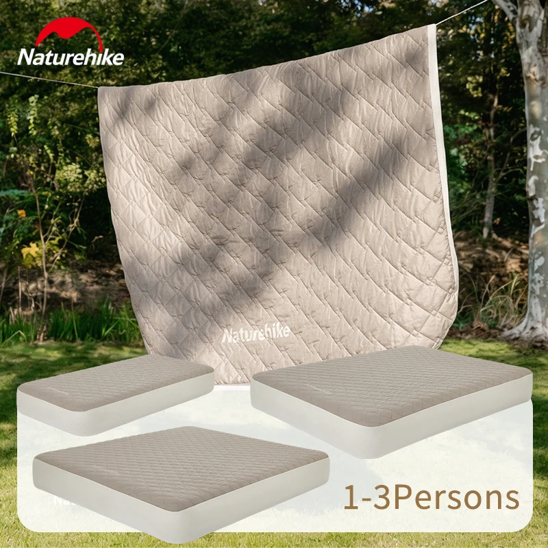 

Надувной матрас Naturehike из ПВХ с встроенным насосом, толщина 20/30 см, на 1-3 человек, для отелей, путешествий, кемпинга, палаток