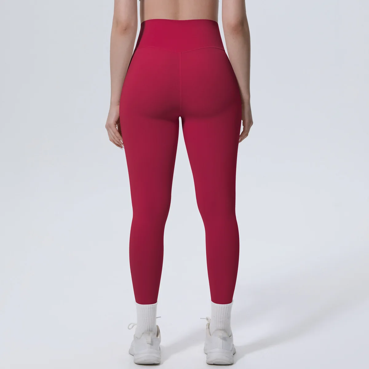 MIML 2026 New Ice Sensation Thin Breathable Double-Sided Silk Pure Color Yoga Pants Women's Sport Running Fitness Tight Pants - view 5