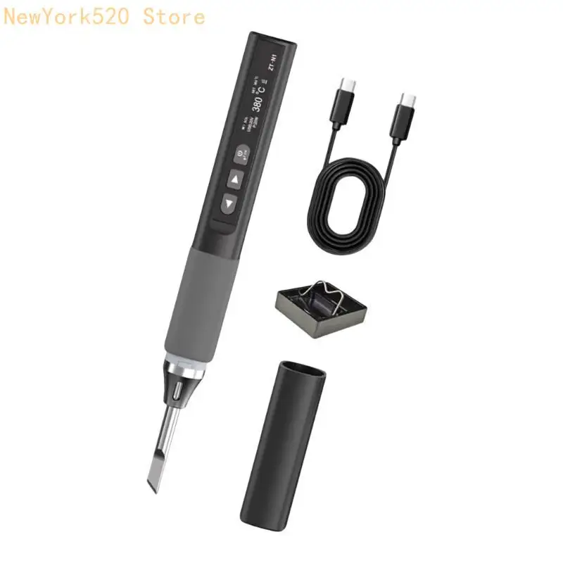 N84C Tanpa kabel Tanpa kabel besi USB Mengisi portabel Cordless Solder Alat Perbaikan Besi yang Dapat Disesuaikan ℃