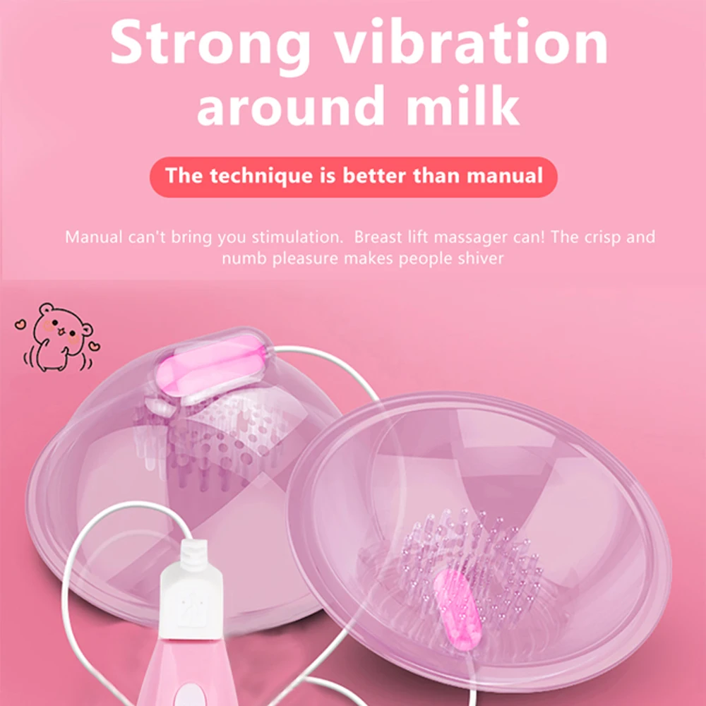 Nipple Licking Vibrator Sex Toys for Women Nipple Stimulation Licking Vagina Vacuum Pump Clitoris Breast Massage Vibrator view 5