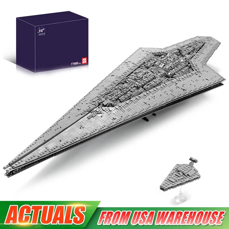 

Новый 13134, игрушки со звездным планом, MOC-15881, класс эксекутора, звездный дредус, строительный блок, набор кирпичей, детский рождественский подарок