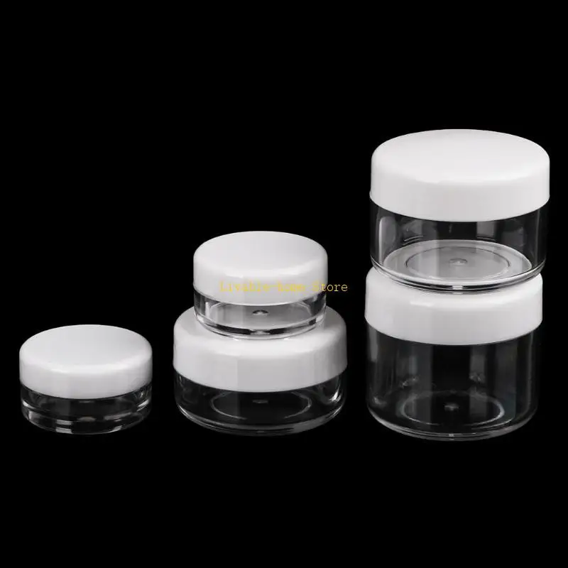 

Mini Sample Bottle Fillable Empty Bottles Container with Lid Sealing Holder B46D