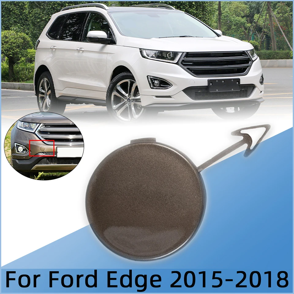 

Car Accessories Front Bumper Tow Hook Eye Cover Cap For Ford Edge 2015 2016 2017 2018 Towing Hauling Trailer Lid Garnish Trim