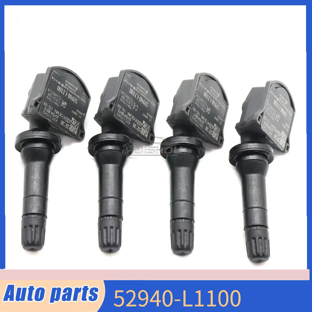 52940-L1100 기아 스포티지, 쏘렌토, 셀토스, 옵티마, 현대 투싼, 엘란트라, 아이오닉 5용 433Mhz 자동차 타이어 공기압 모니터링 TPMS 센서