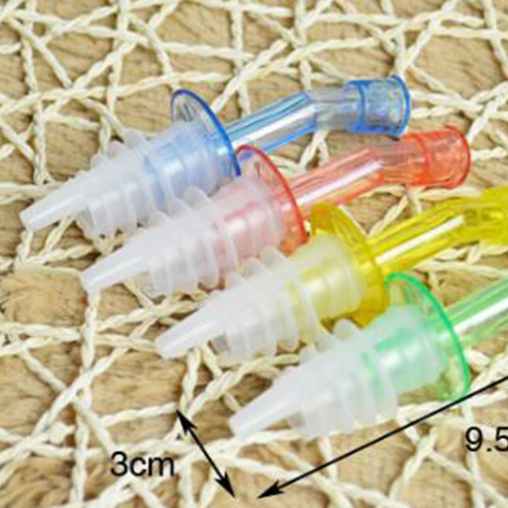 

8pcs Silicone Wine Pourer Oil Stopper Liquor Spout Sauce Bottle Nozzle Kitchen Accessories Leak Proof Dust Proof For Vinegar