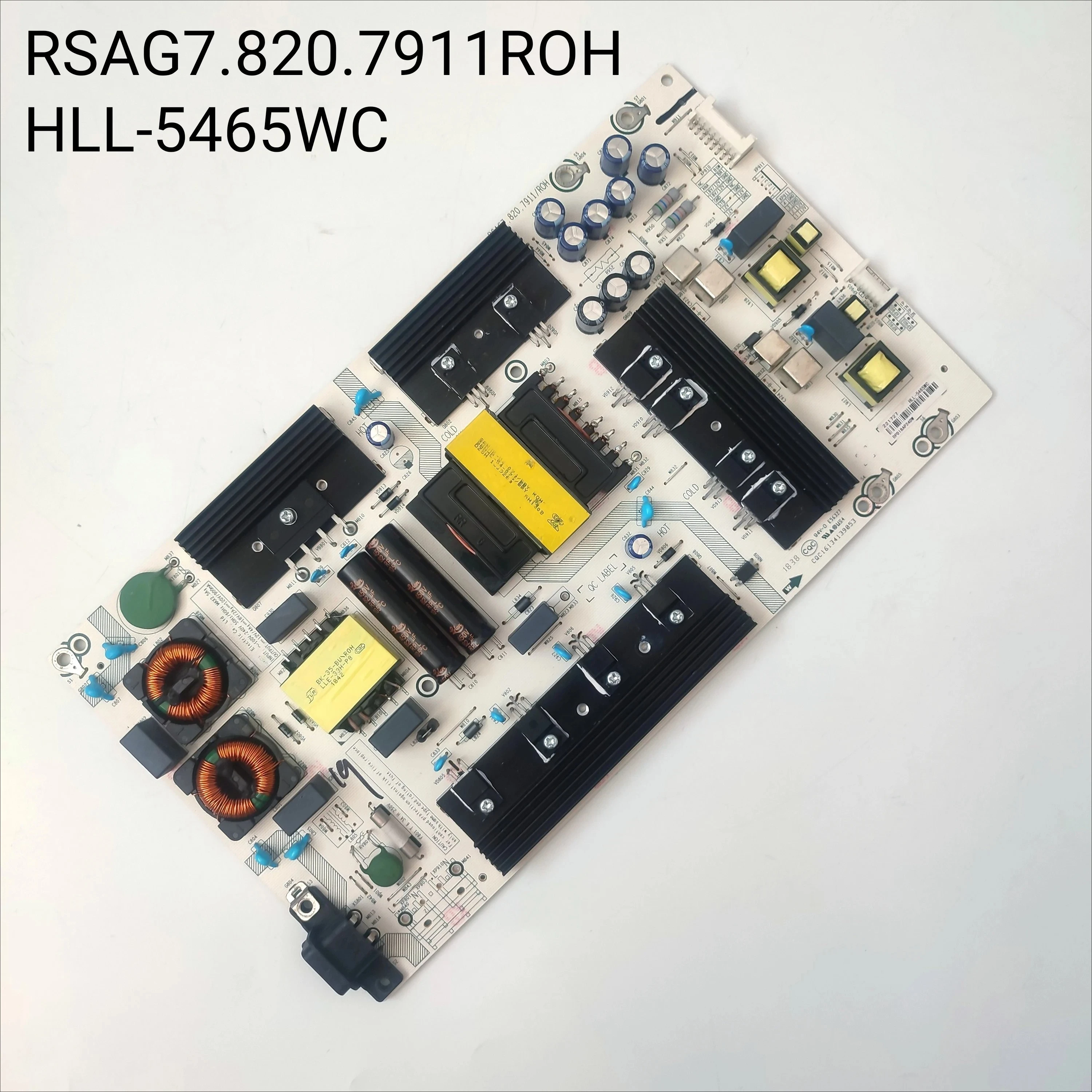 

Плата блока питания RSAG7.820.7911/ROH 221727 для 65H6E 65R6E 65H6080E 65R7050E1