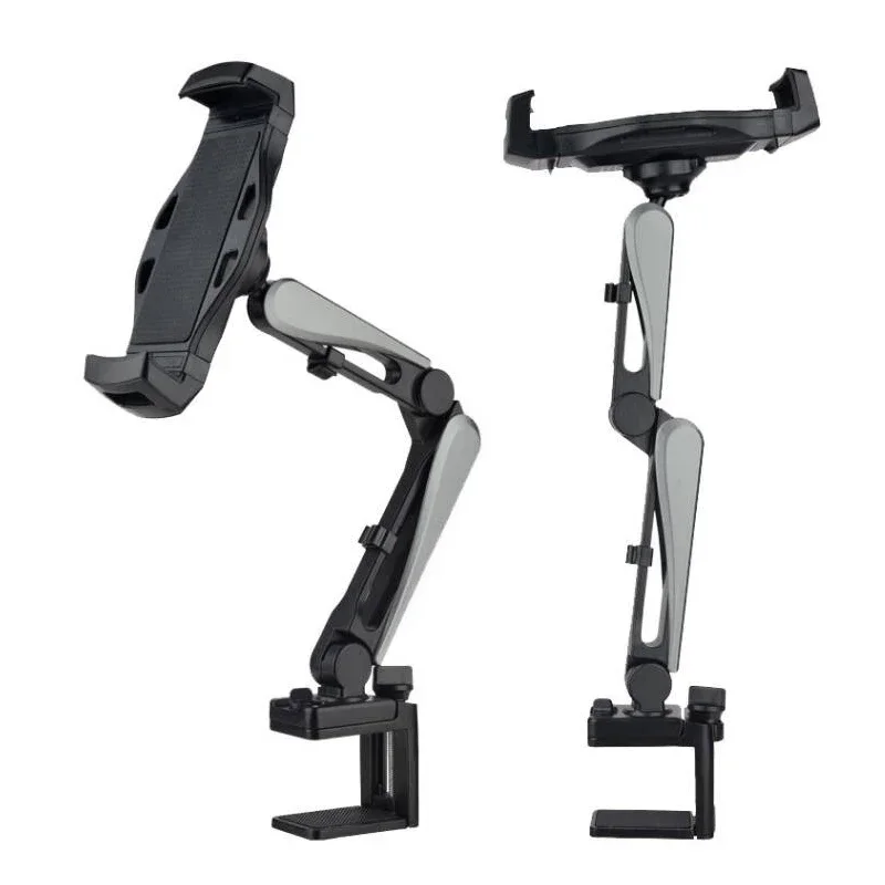 Imagem -03 - Liga de Alumínio Ajustável Monitor Portátil Titular Desktop Clamp Mount Stand Tela de Expansão 12 133 14 156 173