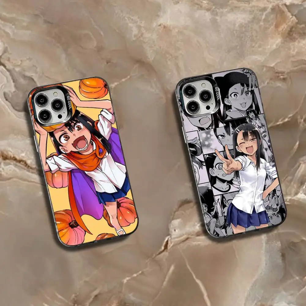 

C-Cute Nagatoro-o SAN Phone Case For iPhone 16,15,14,13,12,11,Mini,Pro,SE,MAX White Matte Shockproof Cover