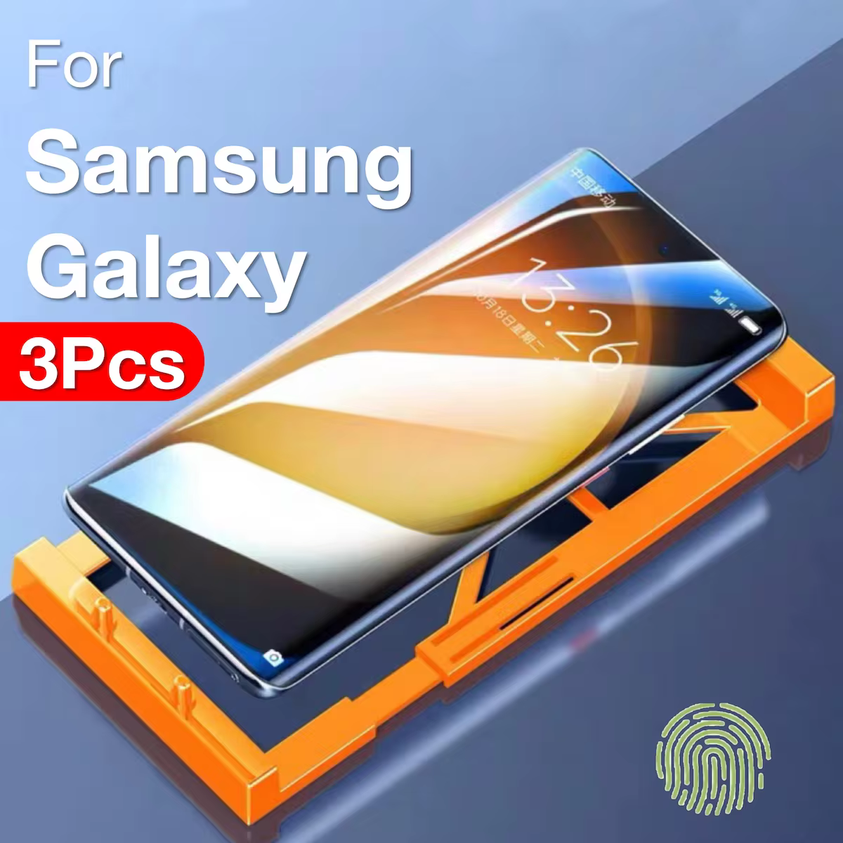 3Pcs For Samsung Galaxy S25 S24 S23 Ultra S22 S21 S20 S10 S9 PLUS Note 20 10 9 8 Screen Protector with Kit ,Not tempered glass