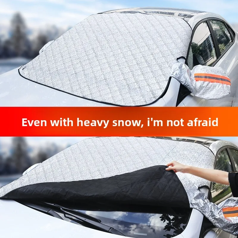 Car Windshield Snow Shield for Winter Car Cover Front Window Anti Ice Frost Outdoor Protection Snow Cover Snow Shield