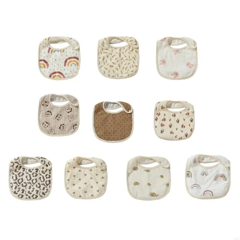 28EC 베이비 반다나 드리블 턱받이 침흘림 턱받이 유아용 턱받이 아기 젖니가 나는 턱받이 흡수제