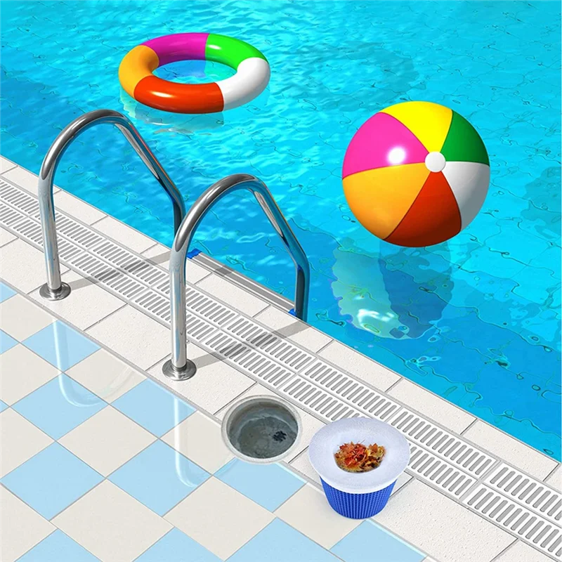 

AY03-100Pack Pool Skimmer Sock For Pool Filters, Filters Baskets And Skimmers To Filter Debris And Leaves, Filter System