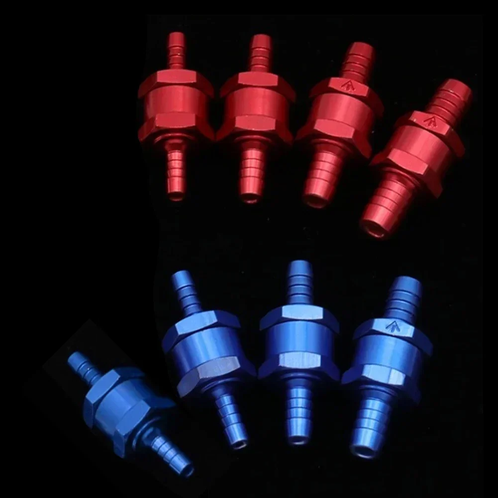 Fuel Non Return Check Valve 6-12mm  Petrol Diesel Water Fuel Line Unidirectional Aluminum Alloy Hand Tools Parts