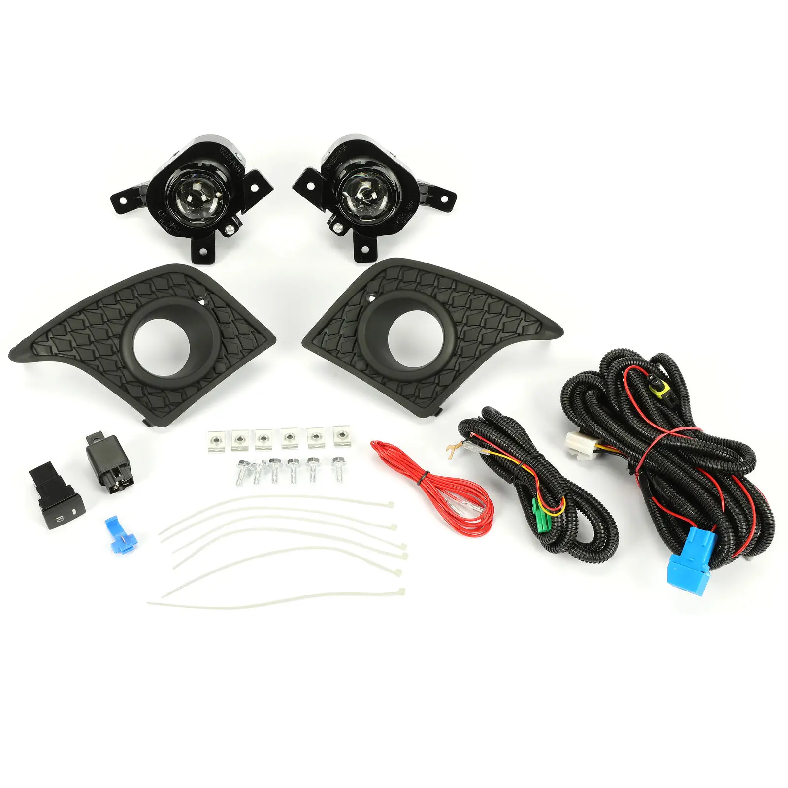 HOT Front bumper lamps For Lexus IS250 IS350 2014-2016 F-Sport Fog Lights Projector 2 pcs Kit Switch+Harness assembly car auto view 6