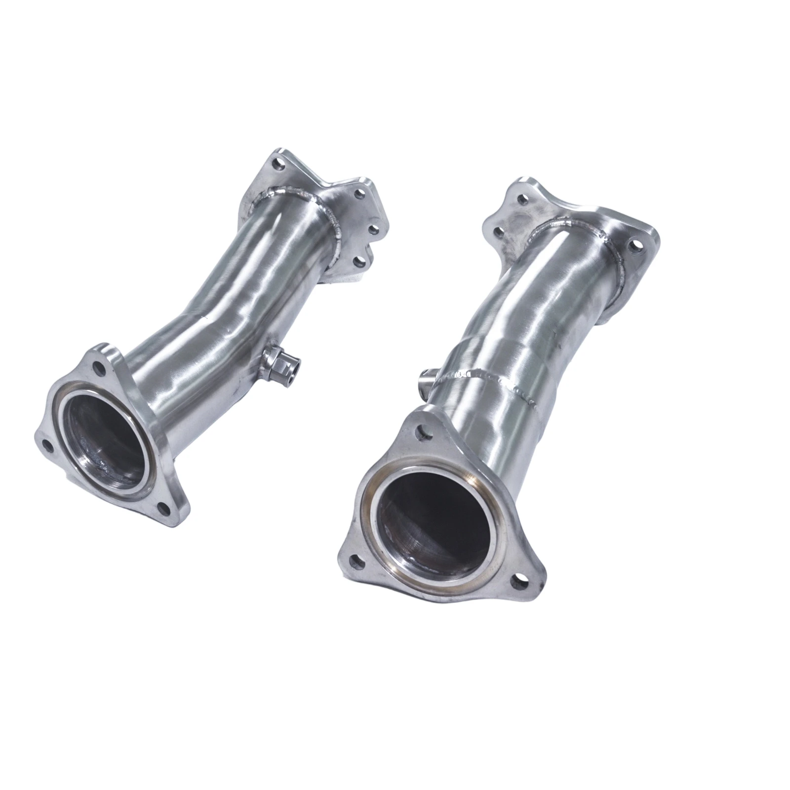 

GFC Catless Downpipe для Chevrolet Corvette C8 Z06 5.5L, без каталитического преобразователя. Выхлопная труба автомобиля из SUS304.