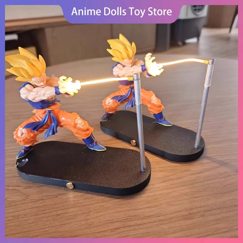 

Dragon Ball Son Goku Рисунок Ночник Vegeta Аниме Touch Kamehameha Магнитное Креативное Украшение Стола Крутая Модель Кукла Подарок