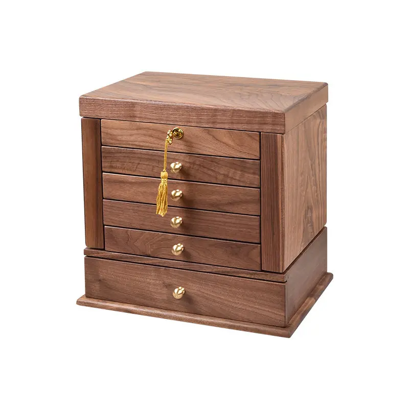 

Деревянный настольный органайзер для косметики, премиум-класса, большой вместимости, для новых высококачественных средств по уходу за кожей, коробка для хранения.