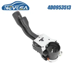 NEVOSA 4D0953513 For VW Seat Skoda Audi V6 A4 B5 A6 4B C5 Car Steering Indicator Light Switch 4D0 953 513  4D0 953 513 4D0953513