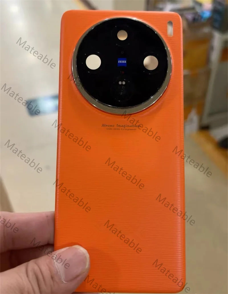 X100Pro Housing For Vivo X100 Pro Battery Back Cover Repair Replace Door Phone Rear Case + Camera Lens V2324A V2309