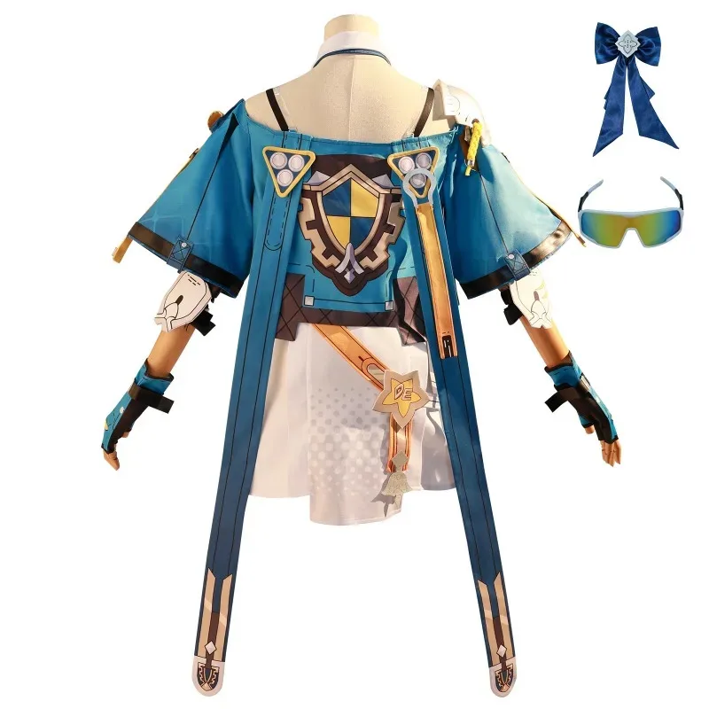 لعبة هونكاي إمباكت 3rd ملحقات الدعائم التأثيرية بيانكا أتايجينا زي شعر مستعار ملابس عيد الميلاد