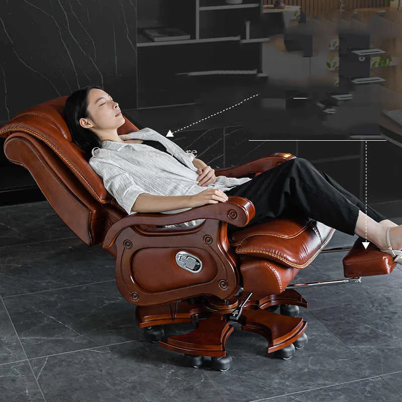 

Armchair Executive Office Chair Recliner Designer Modern Desk Chair NordicLazy Nordic Mobile Fauteuil Gaming Office Furniture