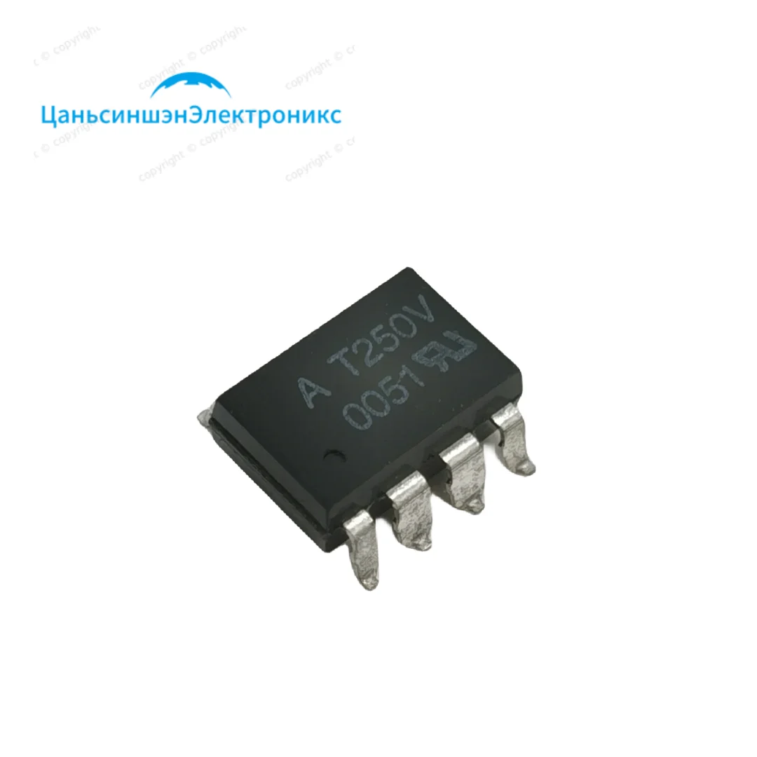 10 шт., HCPL-T250V Silk Screen AT250V изолятор оптопары Photocoupler DIP-8