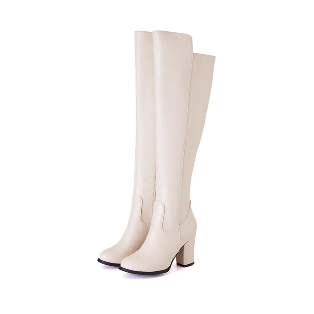 

Knee High Boots Women High Heels Winter Warm Party Dress Long Boots Full Size and Multi Color Long Boots in Sizes 32-54 18-67