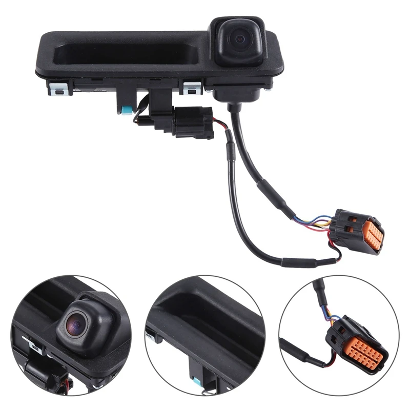 

A87D-Car Backup Rear View Camera Backup Assembly For Kia Sorento 2014-2017 95760C5000 95766-C5000 Trunk Handle Assist Camera